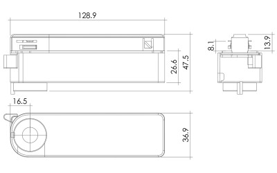 Xi 41 2P track adaptor