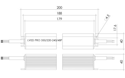 LVED PRO 350 48V